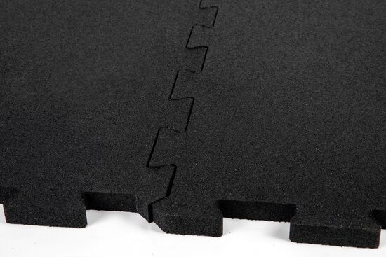 Gumijas flīzes 1000 x 1000 x 15 mm Puzzle lock